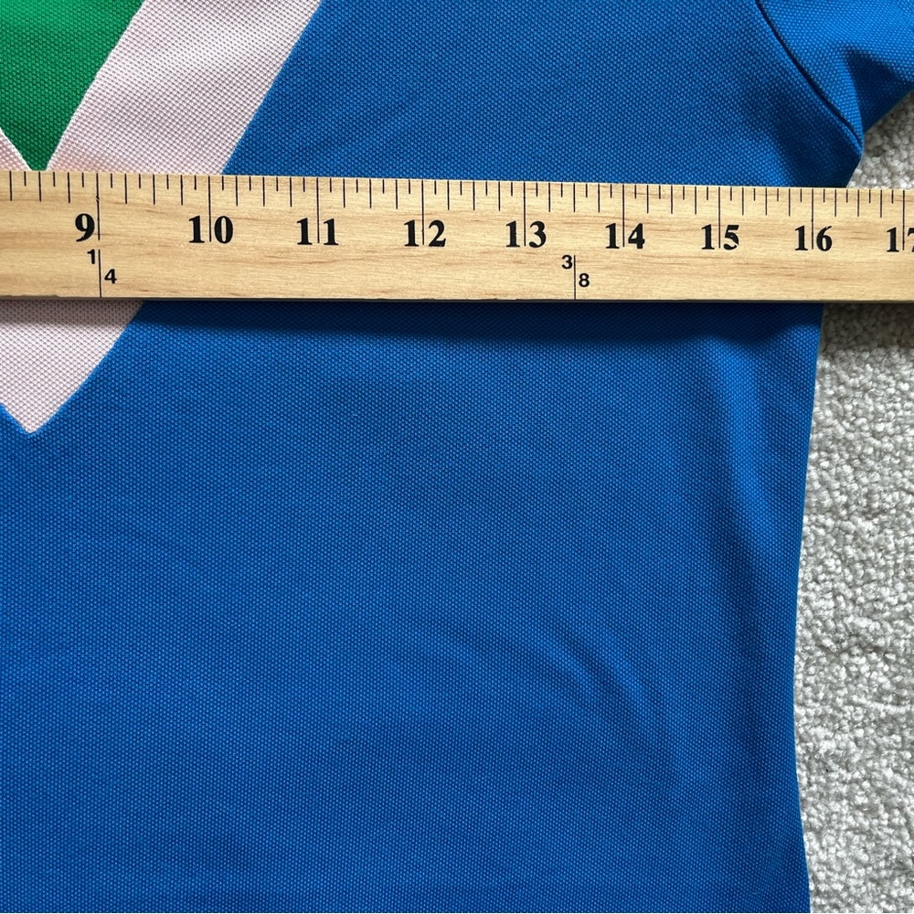 TORY SPORT MULTICOLOR Chevron Polo Dress Size XS Sporty Preppy Country Club - Picture 7 of 11